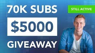 70.000 Subs | $ 5000.- Giveaway