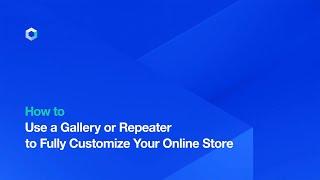 Corvid by Wix | How to Use a Gallery or Repeater to Fully Customize Your Online Store