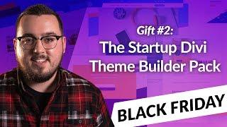 Exclusive Divi Black Friday Gift #2: The Startup Divi Theme Builder Pack