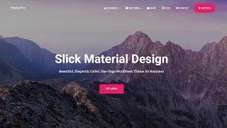 Hestia - Multipurpose WordPress Theme With Slick Material Design