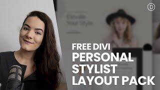 Get a FREE Personal Stylist Layout Pack for Divi