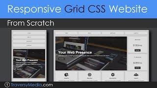 Build a Responsive Grid CSS Website Layout From Scratch
