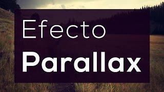 Como hacer efecto Parallax (sencillo) con HTML, CSS y JS