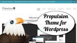 Propulsion Wordpress Theme Review / Overview