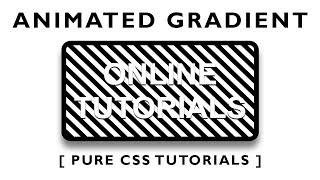 Css Gradient Background Animation Tutorials - Animating Background Gradients using only CSS