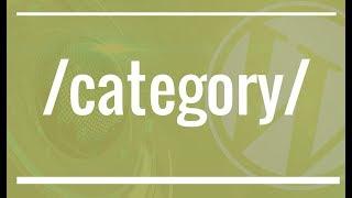 Como retirar a base de categoria category da url no WordPress