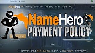NameHero's Payment Policy