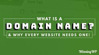 What Is A Domain Name? And Why Every Site Needs One: Explained!