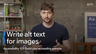 Lesson 6: Write Alt Text for Images | Build Your Accessible Website