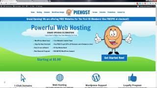 Piehost.com | New Web Hosting and Wordpress Support! (Free Wordpress Website Giveaway!)