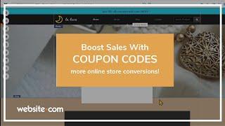 Increase Sales with Coupon Codes