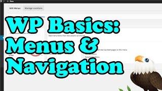 Wordpress Basics: Menus and Navigation