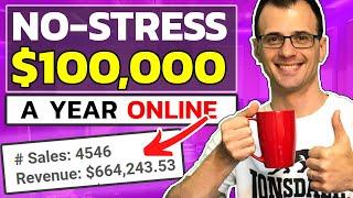 How to Make EASY MONEY Online ($100,000/Year Simple Method)