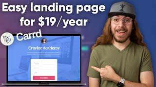 EASY Website Builder for $19/Year! | Carrd Review