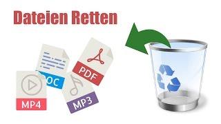 gelöschte Dateien retten - wiederherstellen Windows 7, 8, 10 - Bilder, Dokumente...