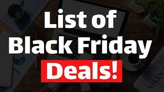 Black Friday WordPress Deals Are Live Now!