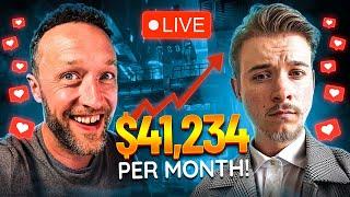 JAMIE I.F. JOINS ME FOR A CHAT (He makes over $40,000 a month online!)