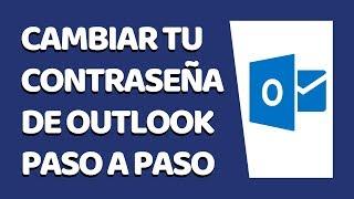 Cómo Cambiar la Contraseña de Outlook 2020 (Hotmail) (Marzo 2020)